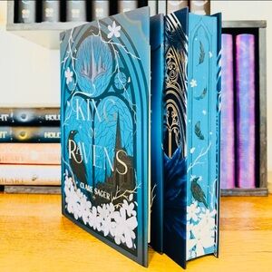 Fairyloot Exclusive Signed Edition King Of Ravens by Clare Sager
